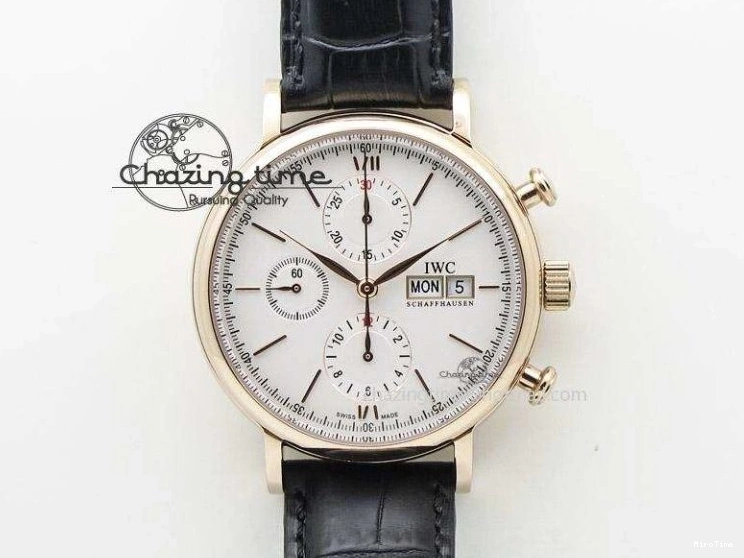 MIROTIME 0705 Big Pilot IW500909 RG ZF 1:1 Best Edition Le Petit Prince On Brown Leather Strap A Breathable 7293